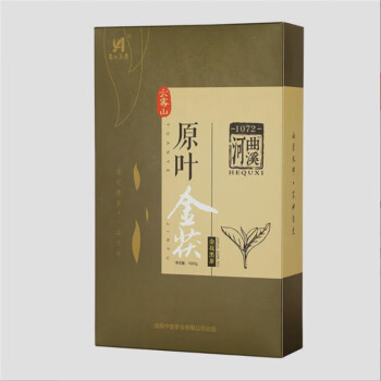 河曲溪（HEQUXI）安化黑茶原叶金茯1kg