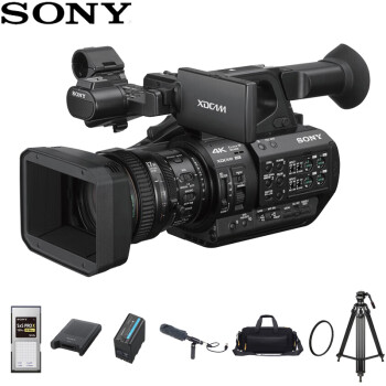 索尼（SONY）PXW-Z280V手持式4K摄录一体机 1/2 3CMOS 新闻采访/纪录片制作/电视台推荐摄像机Z280豪华套装