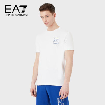 阿玛尼EMPORIO ARMANI【礼物】EA7男士基础运动T恤