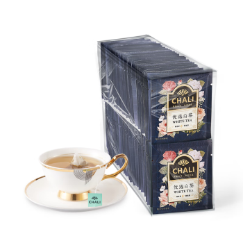 CHALI茶里公司花草茶无纺布优选白茶量贩装茶100包200g茶水间餐厅用茶