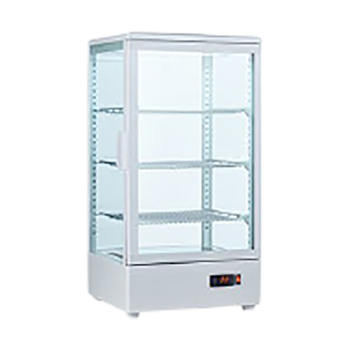 雪花 SNOWFLK 小型加热柜热饮柜饮料加热箱商用保温柜超市便利店白色78升智能恒温款YG-78L