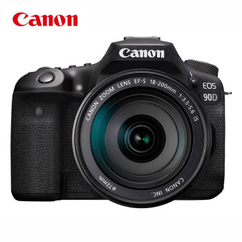佳能（Canon）EOS 90D 单反相机 单反套机（EF-S 18-200mm f/3.5-5.6 IS 单反）套餐三