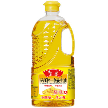 鲁花5S压榨一级花生油900ml