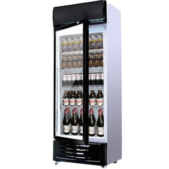 NGNLW   冷藏展示柜冰柜保鲜饮料冷饮商用   单门直冷 全黑