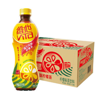 维他奶 维他锡兰柠檬茶500ml*24瓶 原叶锡兰柠檬味红茶 整箱装