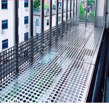 阳台防护网304不锈钢防盗窗垫板窗台护栏防漏网垫格隔板花架自装宽37