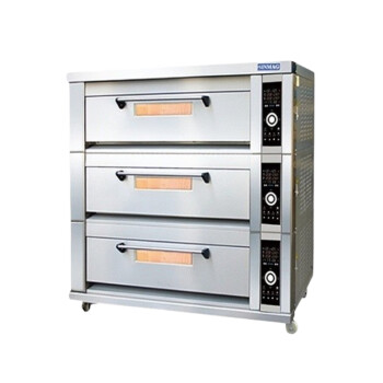 苏勒 烤箱商用SM2-521H一层/两层/三层四盘六盘九盘层炉 三层九盘(SM2-603T)