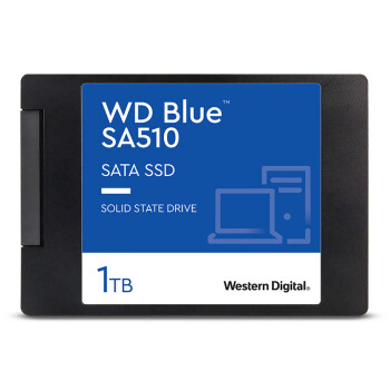 西部数据（WD) 1TB SSD固态硬盘 SA510 SATA Blue系列 3D技术 高速读写