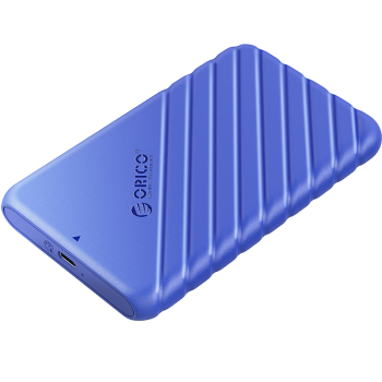 奥睿科（ORICO）Type-C移动硬盘盒2.5英寸USB3.1 SATA串口台式机笔记本外置盒固态机械SSD硬盘盒子 蓝25PW1