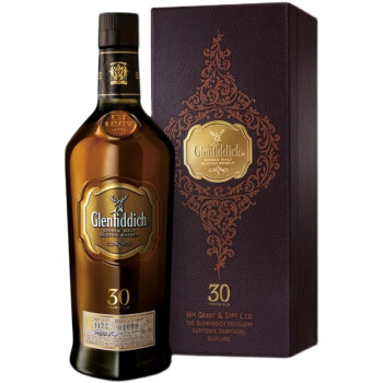 格兰菲迪格兰菲迪glenfiddich30年单一麦芽苏格兰威士忌进口洋酒700ml