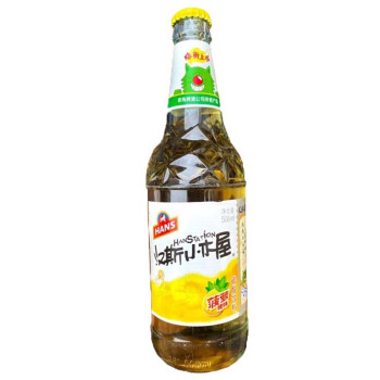 汉斯小木屋  菠萝味碳酸饮料  508ml/瓶  AL