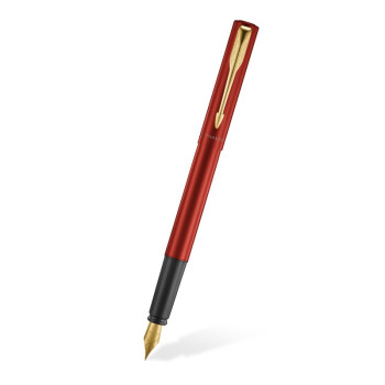 派克（PARKER）钢笔 签字笔 商务办公送礼 男女生日礼物 威雅系列XL满堂红金夹墨水笔