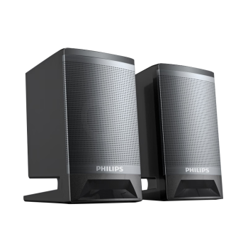 飞利浦 PHILIPS  SPA33/93 电脑音响家用多媒体手机笔记本台式机迷你蓝牙USB解码桌面游戏3D环绕小音箱
