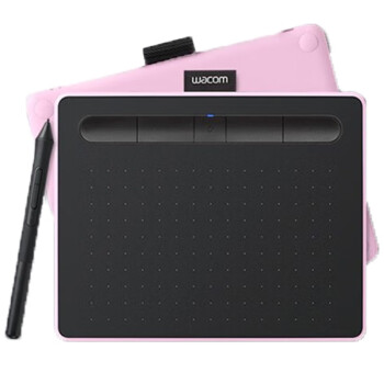 Wacom 和冠 Intuos进阶数位板 影拓手绘板 专业电子绘画板 电脑手写板写字板  CTL-4100WL S号 蓝牙版 樱花粉