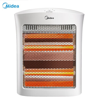 美的（Midea）取暖器家用电暖器节能省电远红外取暖器烤火炉电暖炉立式小太阳电暖气 NS8-15D