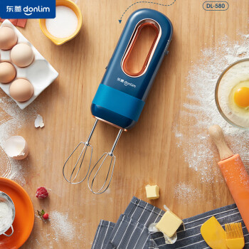 东菱（Donlim）无线电动打蛋器 家用小型手持打蛋机 打发器 多功能家用料理搅拌机迷你打奶油烘焙DL-580