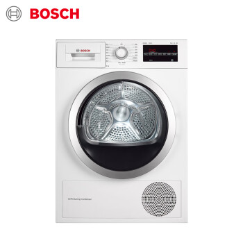 博世（BOSCH）9公斤烘干机 热泵干衣机 除菌烘 低温护衣 智控烘干 TG原装进口 WTW875601W
