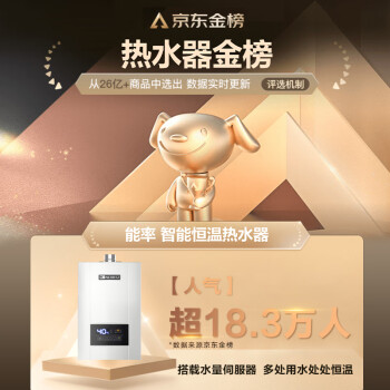 能率（NORITZ）燃气热水器16升 智能精控恒温 水量伺服器GQ-16E4AFEX(JSQ31-E4)天然气【京东金榜爆品】