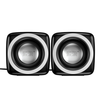 索爱（soaiy）SA-C5 音响电脑音箱有线迷你小型USB多媒体笔记本电脑桌面家用台式机低音炮网课便携式扬声器