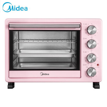 美的（Midea）电烤箱 家用多功能电烤箱 25升 上下独立控温 含钛加热管 PT25A0 
