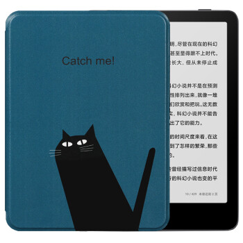 小米多看电纸书ProII 7.8英寸  电子阅读器 24级双色温 300ppi 安卓11开放式系统 第二代升级版黑色猫咪套装