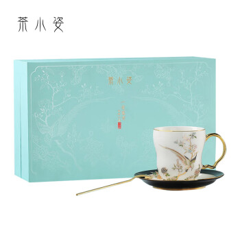 茶小姿3头一堂富贵-咖啡杯套装