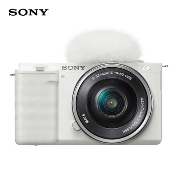 索尼（SONY）ZV-E10L Vlog微单数码相机 APS-C画幅小巧便携 4K专业视频  标准镜头套装白色