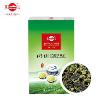 凤山茶叶春茶 特级清香型安溪铁观音 正味兰花香盒装分装32袋250g 