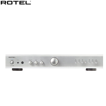 ROTEL路遥 A11MKII 功放 HiFi高保真音响 发烧功放机 立体声合并式蓝牙功放 AB类 50W/声道 银