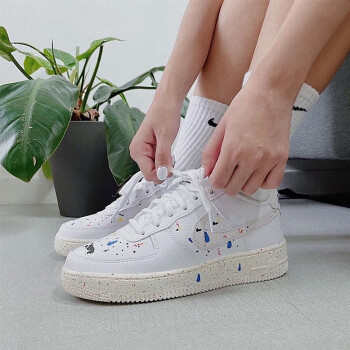 潮nikeairforceaf1耐克板鞋女子春季新款低帮空军一号透气休闲轻便