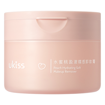 悠珂思（ukiss）水蜜桃糯感卸妆膏100g 温和不刺激深层清洁面部眼唇礼物