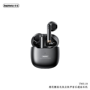 睿量 JD8746 无线蓝牙耳机 TWS-19 黑色 苹果安卓通用耳机