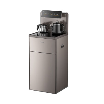 美的（Midea）MQ类 智能家电饮水机茶吧机背板家用下置式桶装水多功能智能自主控温立式温热型 YR1627S-X
