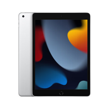 Apple iPad（第9代）10.2英寸平板电脑 2021款（64GB WLAN版/A13芯片/学习办公娱乐/MK2L3CH/A）银色