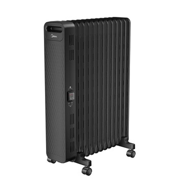 美的 midea nyx-g1 取暖器电暖器烤火炉油汀13片家用办公室干衣2200w