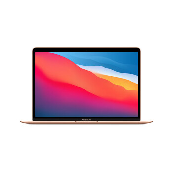 Apple/苹果2020款MacBookAir13.3英寸M1(8+7核)  8G256G金色轻薄学习办公笔记本电脑MGND3CH/A