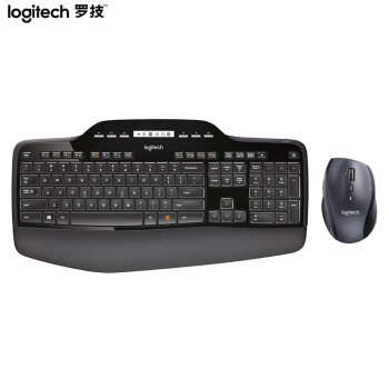 【华为认证】罗技（Logitech）-MK710-无线键鼠套装-黑色-全尺寸
