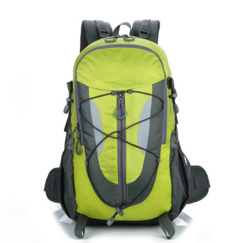 户外尖锋（HU WAI JIAN FENG）户外登山双肩背包大容量简约防泼水户外旅游运动背包20-35L绿色