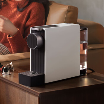  小米有品 心想胶囊咖啡机mini小型意式胶囊咖啡机 家用Nespress商用办公室全自动咖啡胶囊机 灰色