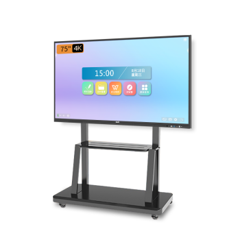 D&Q75英寸会议平板一体机 可触控会议电视 无线投屏 电子白板 内置摄像头 教学一体机EHT75H60MC-X