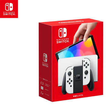 任天堂（Nintendo） Switch日版游戏机 续航加强版ns掌机 日版 OLED 黑白色