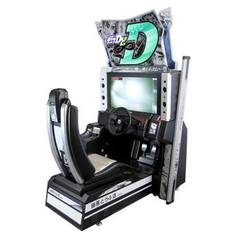 讯齐 大型赛车游戏机厅室内游乐场投币儿童摩托动漫机器电玩城娱乐设备 头文字D8
