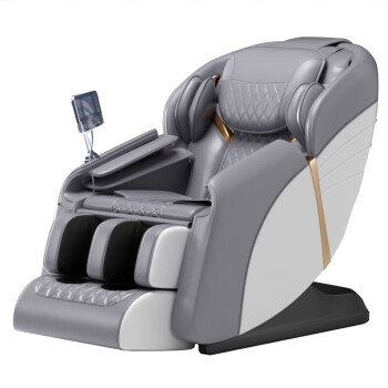 怡捷 按摩椅家用全身豪华零重力全自动多功能电动按摩沙发椅子智能太空舱 白色 YJ-V8