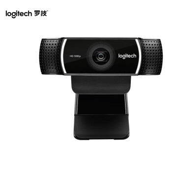 罗技（Logitech）C922高清网络摄像头 家用摄像头 电脑摄像头 台式机摄像头 网课会议摄像头 网红直播摄像头