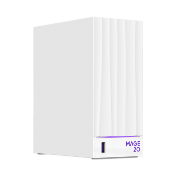 海康威视（HIKVISION）Mage20双盘位4TB版 NAS网络存储服务器 个人私有网盘 家庭云盘人物智能相册