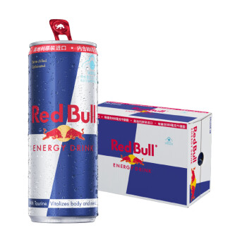 奥地利原装进口 红牛牌（Red Bull）牛磺酸B族维生素饮料250ml*24罐