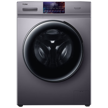 海尔（Haier）10公斤全自动滚筒洗衣机烘干机一体机变频家用空气洗高温筒自洁羽绒洗晶彩屏EG10010HB18S