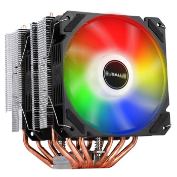 大水牛（BUBALUS）T62 6热管双塔CPU散热器（多平台/支持Intel1700/AM5/PWM温控/12CM风扇/锁具式风冷）