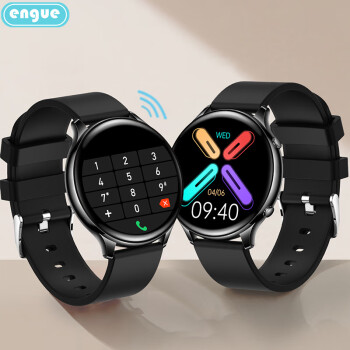 恩谷（ENGUE）全触屏血压心率智能手表户外骑行运动手表EG-TL02S(通话款)