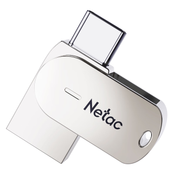朗科（Netac）64GB Type-C USB3.2 Gen 1 手机直连扩容U785C 全金属迷你双接口手机电脑通用优盘